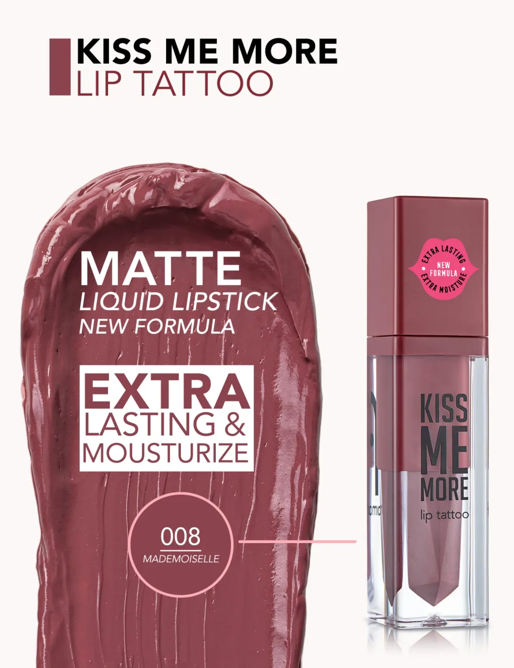 Kiss Me More Lip Tattoo