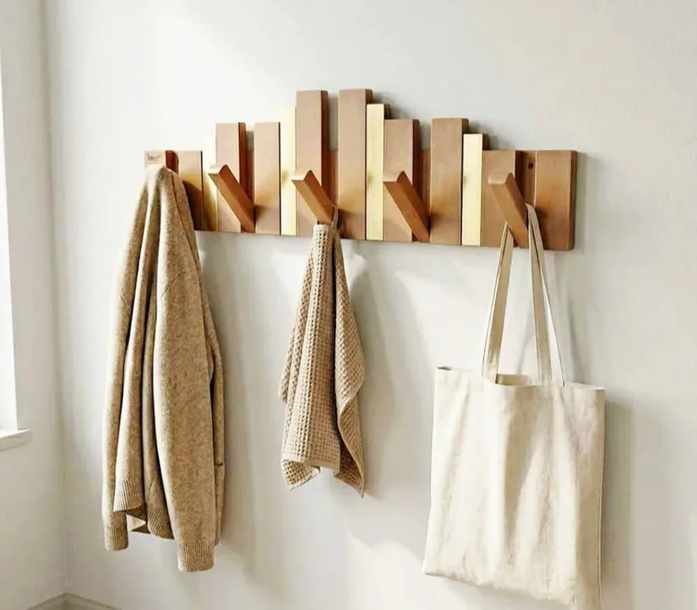 Porte manteau piano bois 🪵