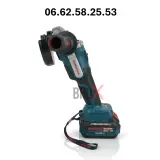 Meuleuse d’angle sans-fil brushless 21v HONESTPRO YAE6115