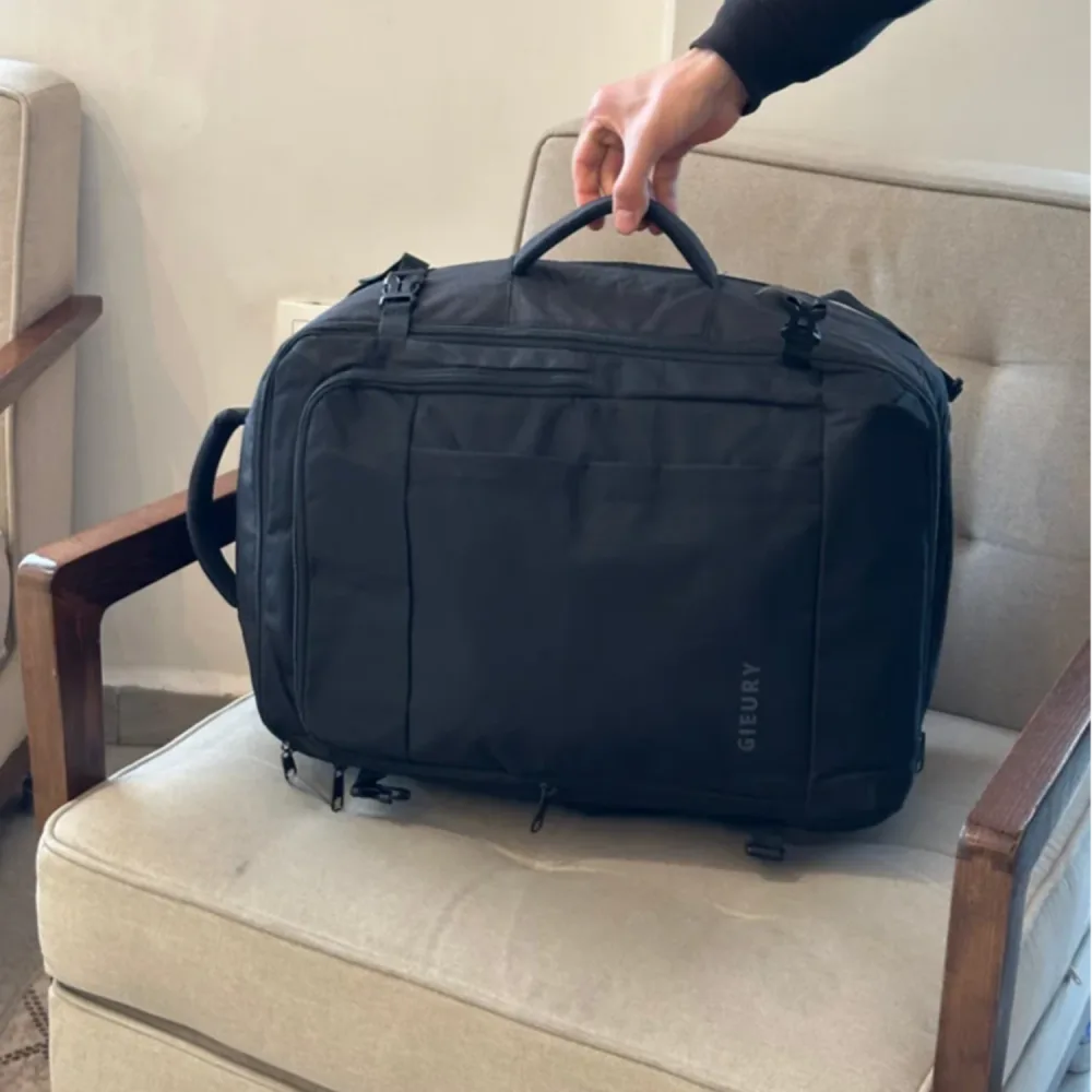 -GIEURY sac dos voyage extensible 50L -