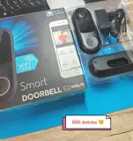 LSC DOORBELL - Tuya Smart Wi-Fi, Sonnette video et caméra sans fil, Interphone