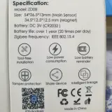 Capteur intelligent d'ouverture de porte / fenêtre - Tuya Smart Zigbee