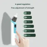Aspirateur Nasal Électrique pour Bébé Adapté aux Nourrissons et Nouveau-nés – جهاز شفط للرضع