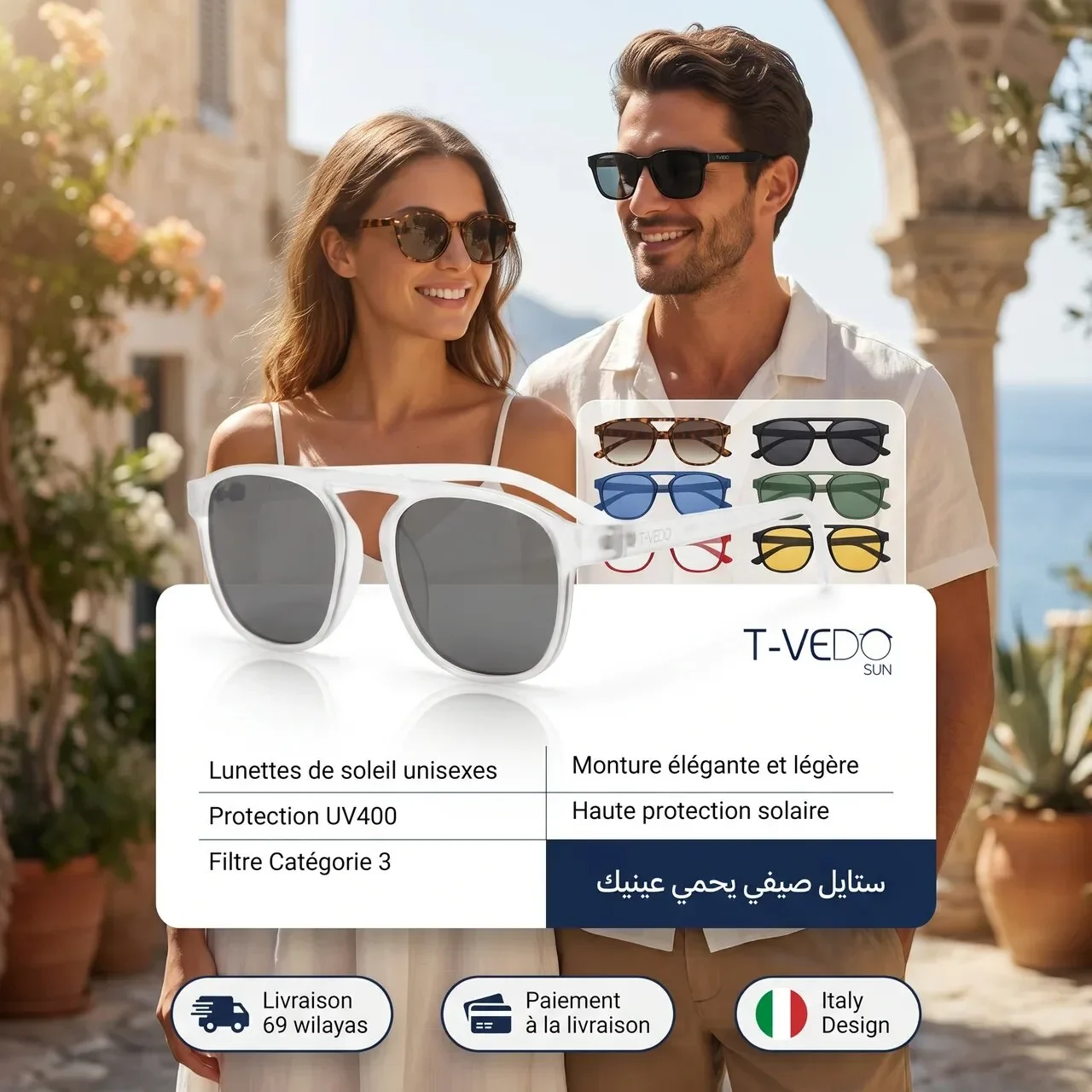 T-Vedo Sun Milano Trasparente