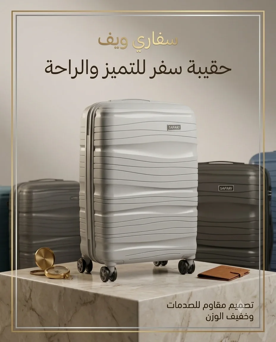 حقيبة سفاري للسفر (حجم صغير )