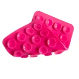 Support Téléphone à Double Ventouse en Silicone – Fixation sur Surfaces Lisses