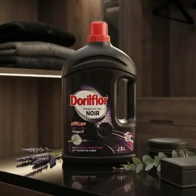 Dorilflor منظف الملابس السوداء 3 ل