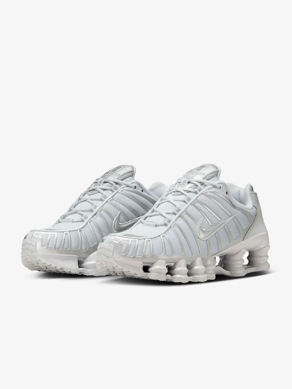 W Nike shox tl metallic silver