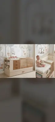 Lit Bébé Combiné Évolutif Premium 5-en-1 -