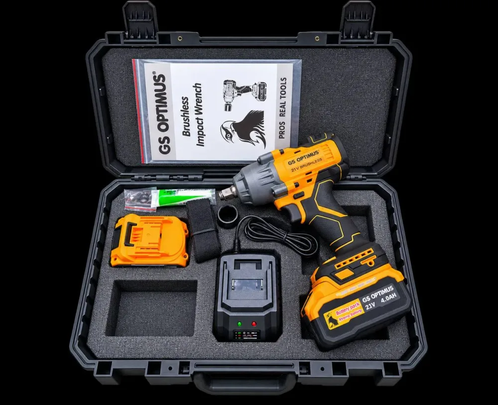 Boulonneuse a Choc GS OPTIMUS 850N.m BRUSHLESS 1/2"