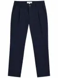 Pantalon à fines rayures bleu marine Elora – Taille 32