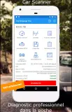 Scanner Voiture OBD2 - ELM327V2.1 - Lecteur de Code et Diagnostique - Bluetooth 4.2.