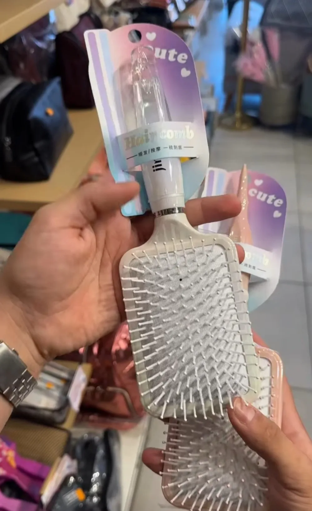Brosse a cheveau haute qualité