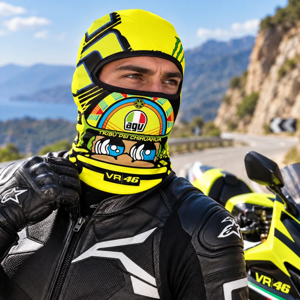 Cagoule Moto Thermique Balaclava Redbull - قناع واقي وجه كامل حراري للدراجات النارية