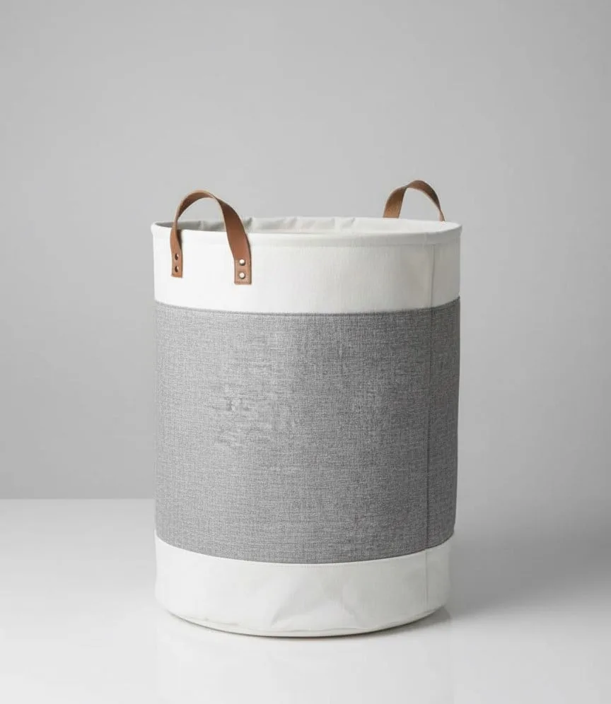 Panier à Linge Pliable et Élégant