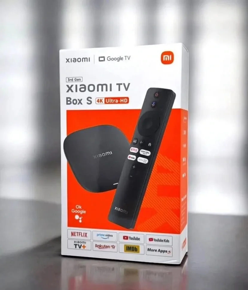 Xiaomi Original TV Box S 3ᵉ Génération – 4K, Dolby Vision & Google TV