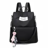 Sac à dos oxford Antivol étanche Pour Femme – Noir