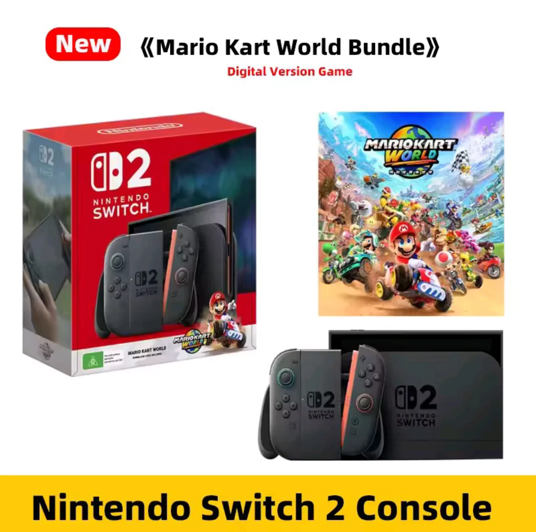 Console Nintendo Switch 2 pack Mario kart neuf sous emballage
