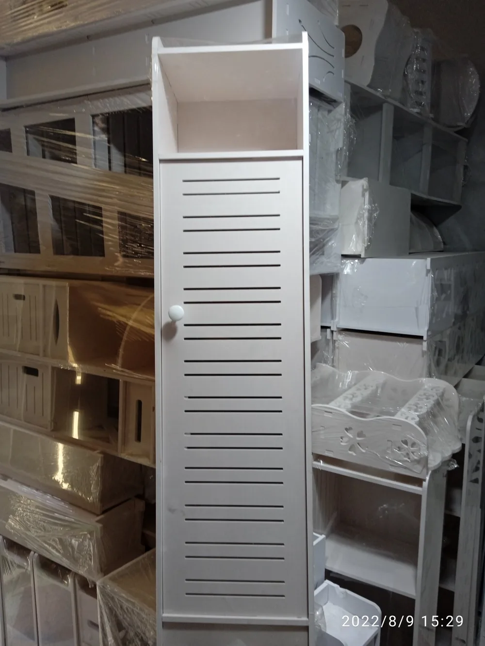 Tall Slim Bathroom Cabinet CNC File