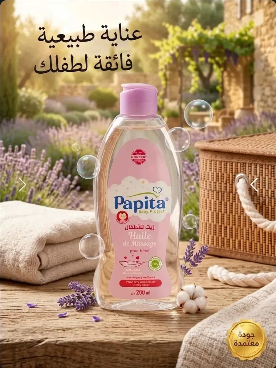 Papita زيت الاطفال 200 ml