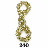 Cristal Goute 8*11 Qty:10 fil
