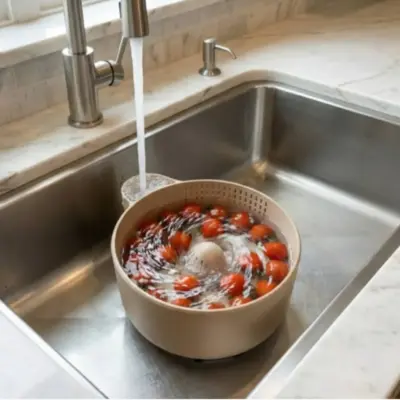 Laveur et essoreur de légumes