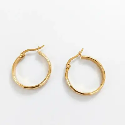 Boucle d'oreille Acier inoxydable GM