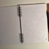 Black notebook