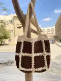 حقائب و بلوزات كروشيه