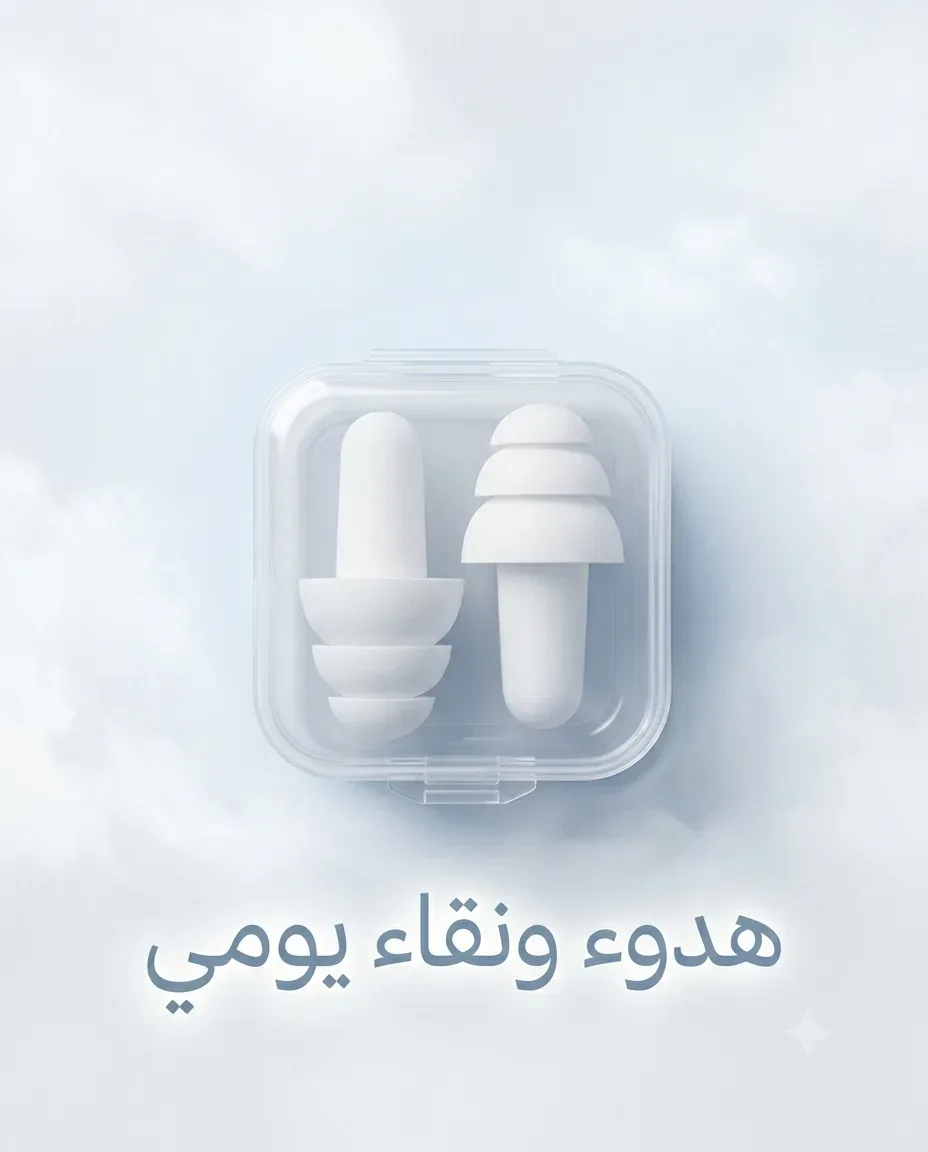 سدادة أذن بيضاء