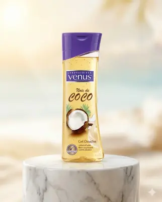 Venus جال دوش بعطر جوز الهند 240ml