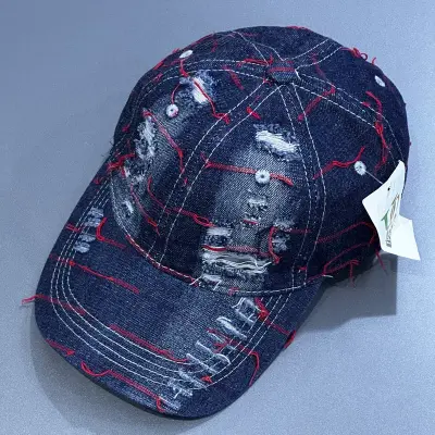 كاسكيطة جينز Jeans vintage ازرق داكن J1