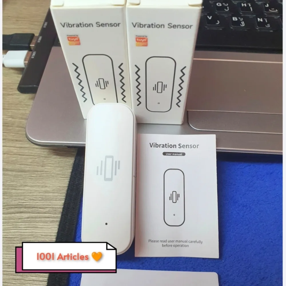Capteur de Vibrations Tuya Smart Protocole Zigbee