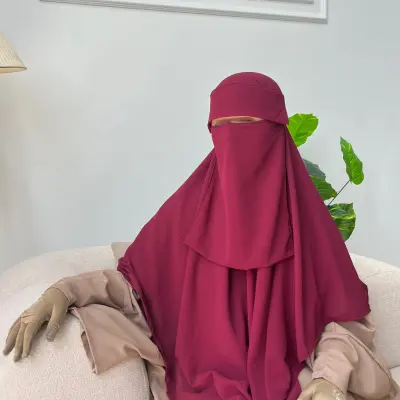 خمار مربع + نقاب تيندا