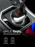 36W Dual USB Super Fast Car charger C2