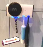 Station de désinfection murale UV-C, brosses à dents / Gillette