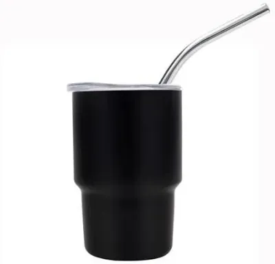 Stainless Steel Vacuum Tumbler كوب حراري من الستانلس ستيل مع شفاطة معدنية