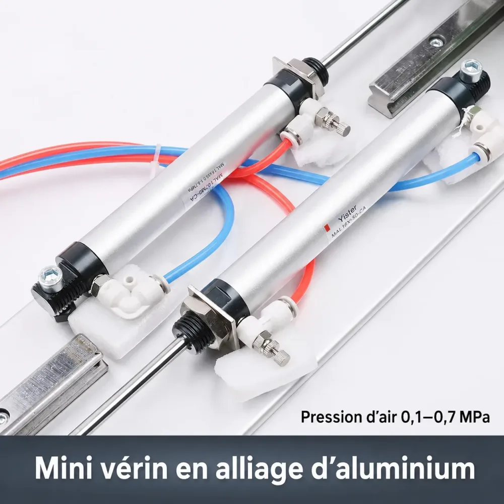 Support Guide d’élastique Pneumatique