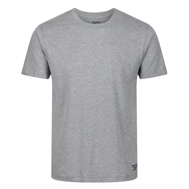 Pack 3 T-shirts performance Reebok Noir/Gris/Blanc