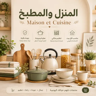 المنزل والمطبخ