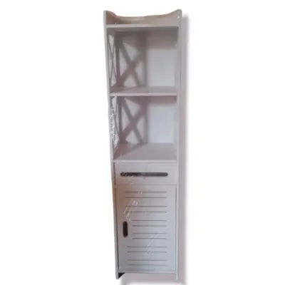 Tall Shelf with X-Pattern and Door CNC File