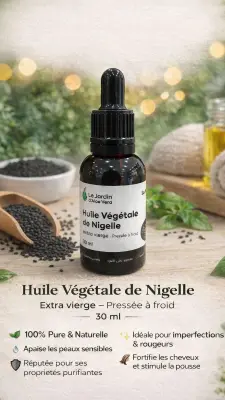 Huile de nigelle زيت الحبة السوداء