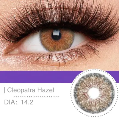 Cleo patra Hazel Lentille