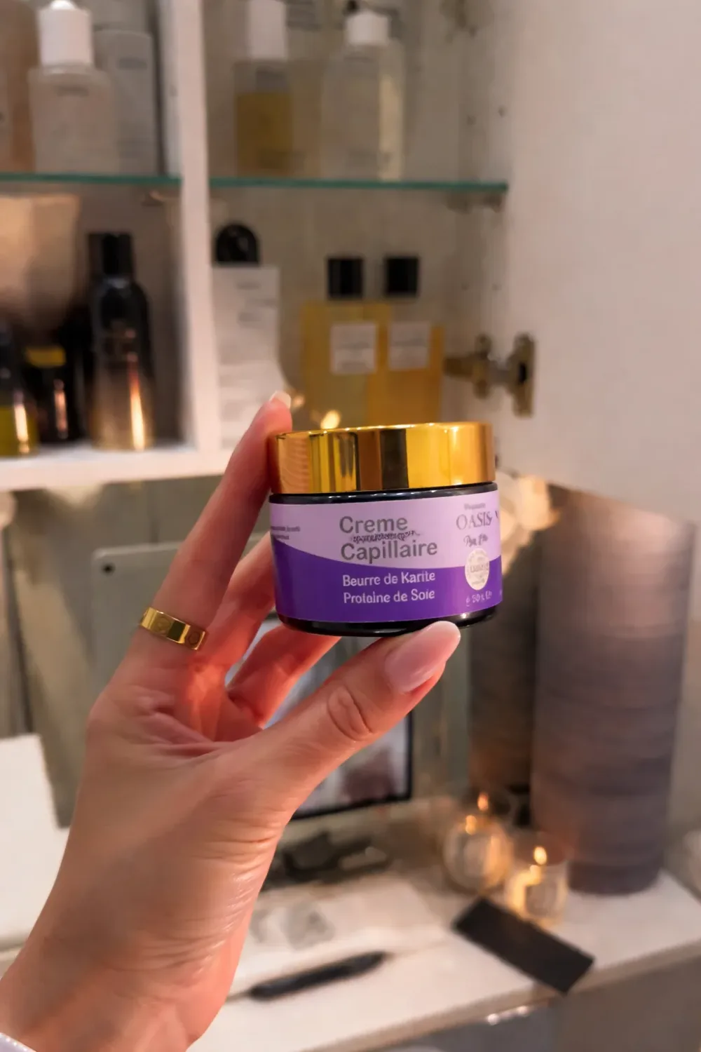 Crème Capillaire Beurre de Karité & Protéine de Soie – Biogamme Oasis
