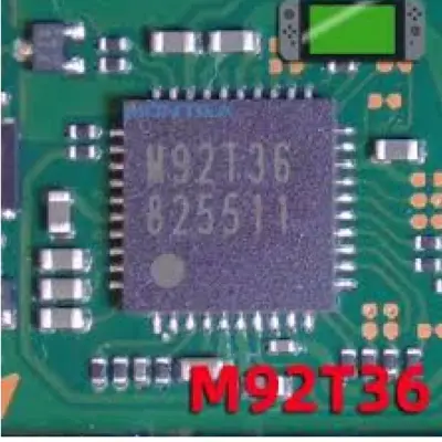 IC de charge M92T36 pour Nintendo Switch