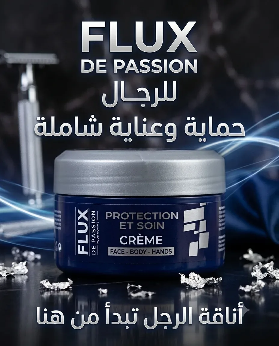 Flux men كريمة للوجه والجسم واليدين 200مل