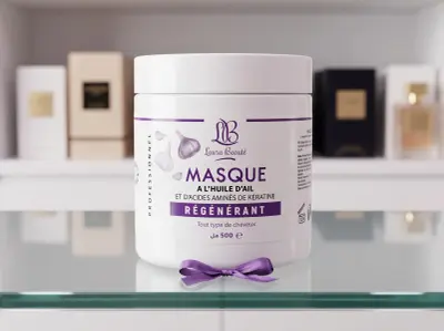 قناع مغذٍ ومجدد للشعر (Masque Régénérant).