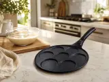 🍳 POÊLE À 7 COMPARTIMENTS ANTI-ADHÉSIVE