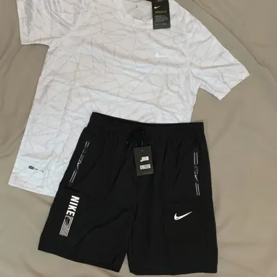 Ensemble nike Blanc running