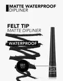 Vinyl Waterproof Dipliner Black